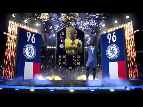 PACKING KANTÉ 96 TOTY! (TIREI O KANTÉ 96 TOTY) - NO COLINHO DA EA!!