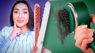 اشتريت أغرب أدوات صينية للشعر من شي ان ???? #بسمةداش