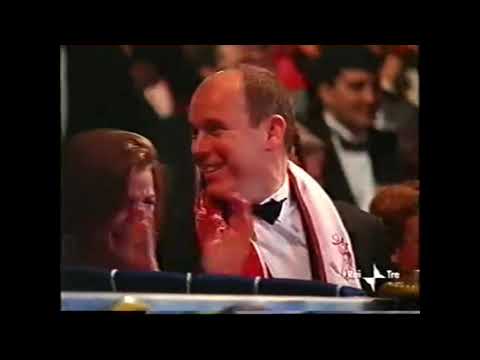 David Larible con Laura Freddi al 23°festival di Montecarlo