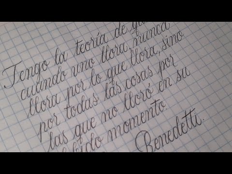 Cómo escribir bonito con letra cursiva Frases Motivadoras  #mariobenedetti #caligrafia #letracursiva