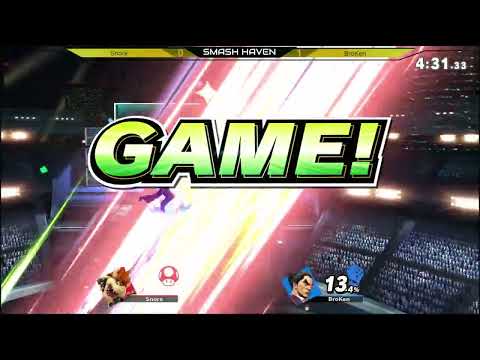 SmashHaven #24 - Snore (Bowser) vs Valor | BroKen (Kazuya) - Winner's Semifinals