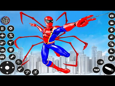 Spider Hero Vice City: Super Hero Rescue Mission Game - Android GamePlay