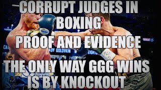 GGG CANELO 3 There’s Only One Way GGG beats Canelo and Corrupt officials in Boxing 100% FACTS
