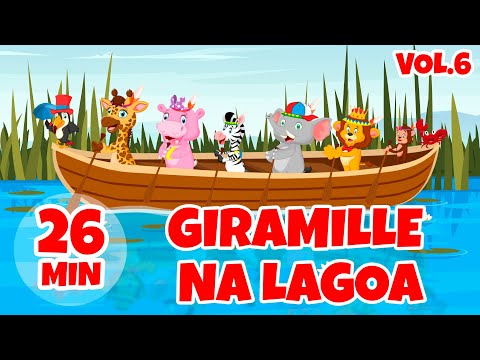 Giramille na Lagoa Vol. 6 - Giramille 26 min | Desenho Animado Musical
