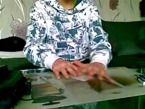 Löffel-verbiegen, Kartentrick