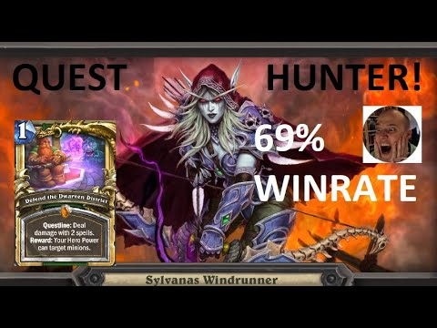 QUEST HUNTER - amazing winrate - 69% in Legend