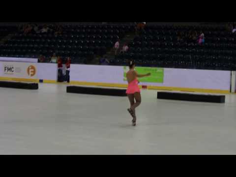 Adriana Rojas. Club Patina Las Rozas. Ginebra 2015