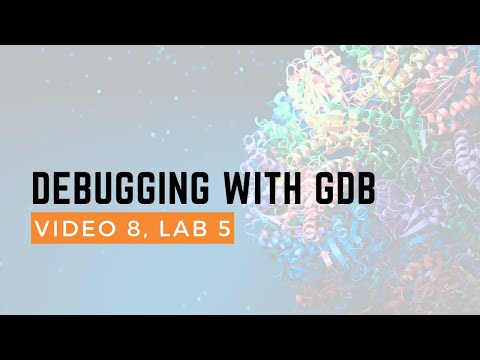 Debugging with GDB. Rosetta BootCamp 2014. Video 8. Lab 5.