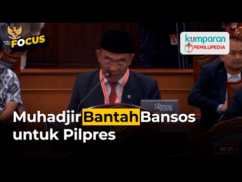 Menko PMK di Sidang Sengketa Pilpres: Bansos untuk Mengentaskan Kemiskinan