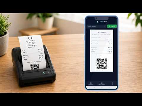 Ticket Flow - Sales BT Printer video thumbnail
