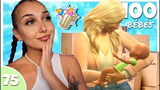 NOUVELLE GROSSESSE DANS LA NOUVELLE MAISON ! *100 baby challenge* EP75 | sims 4