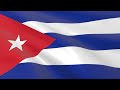 Flag Of Cuba Waving In The Wind Flag Animation Motion Background 4K UHD