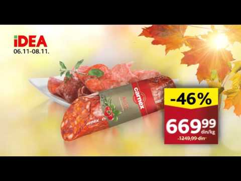 IDEA vikend akcija 06.11. - 08.11.2015.