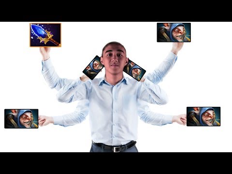 ABED THE MEEPO GOD IS BACK! #INSANE APM FINGERS CONTROL [DOTA 2]
