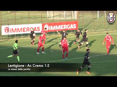 LENTIGIONE vs AC CREMA 1-2 (18/11/2018) - La sintesi della partita