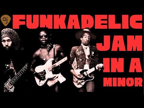 Hot Funkadelic Groove | Funky Guitar Jam Track (A Minor 78 BPM)