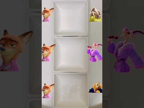 Zootopia 2 colours mixing|Guess the colour? Delights Guide