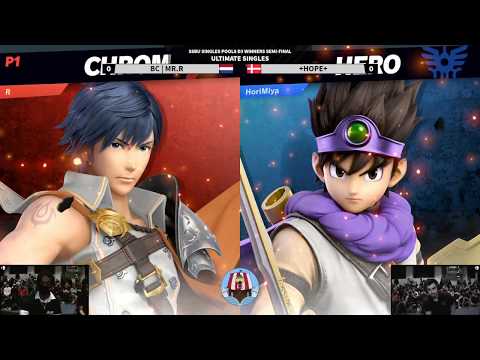 Valhalla III - BC | Mr.R (Chrom) Vs. +HOPE+ (Hero) - Pools D3 WSF - Ultimate