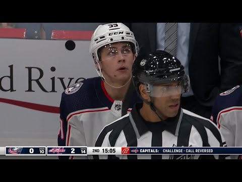 Yegor Chinakhov Disallowed Goal vs. Capitals (Dec. 4, 2021)