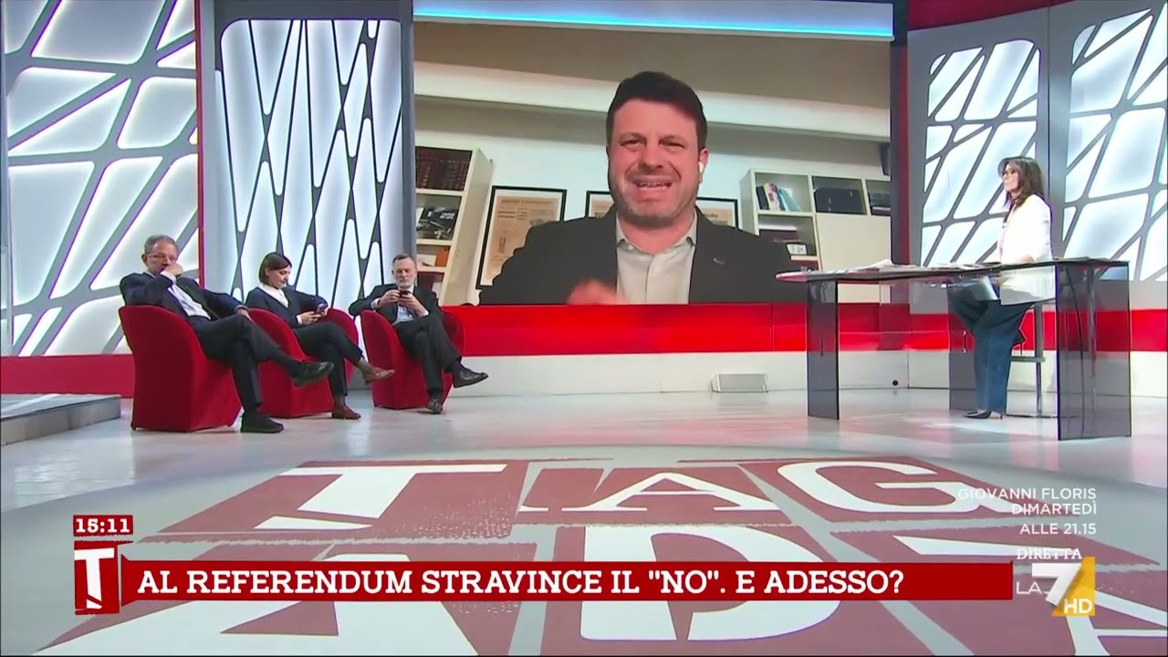 Referendum Giustizia, Giovanni Sallusti: "Hanno votato NO i pro-Pal"