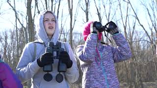Guided hike in search of birds Shiawassee National Wildlife Refuge