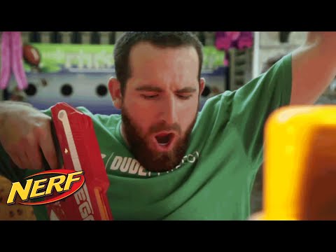 NERF Stunts - Taking the Prize with MEGA Magnus ft. Dude Perfect