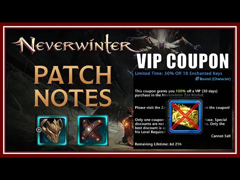 UPDATE: New Code Branch, Neverdeath, Barbarian & Bobby Fixes! 50% off Coupon - Neverwinter M26
