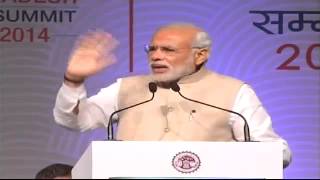 preview picture of video 'PM Modi's address at the Global Investors' Summit 2014 in Indore, Madhya Pradesh'