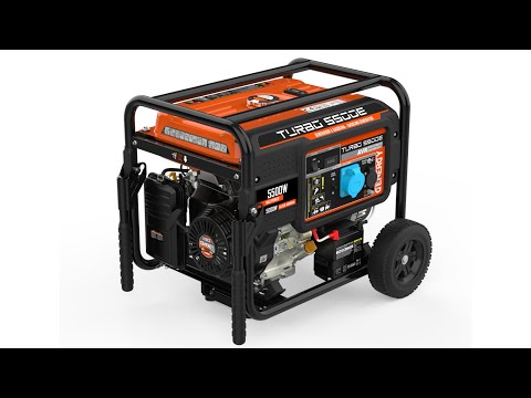 Генератор GENERGY TURBO 5500E 5 кВт Электростартер AVR - фото 1 - id-p1697100901