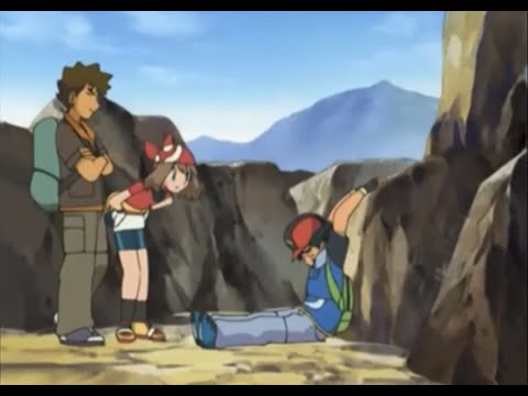 Pokemon Advanced Battle: May Gets Mad At Ash Because He Needs Water...