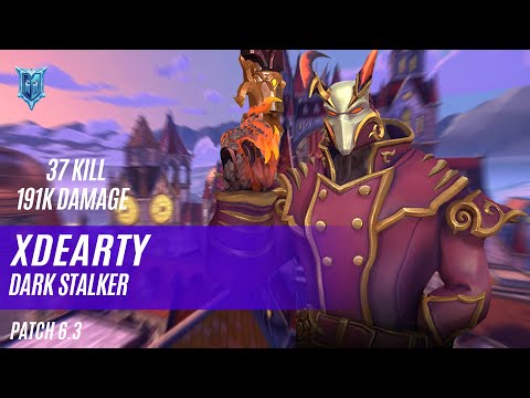 37 KILL 191K DAMAGE XDEARTY ANDROXUS PALADINS COMPETITIVE (PATCH 6.3) DARK STALKER