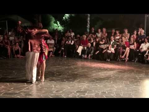  Gustavo Rosas  and  Gisela Natoli  are  dancing  at  Catania Tango Festival  in  2013