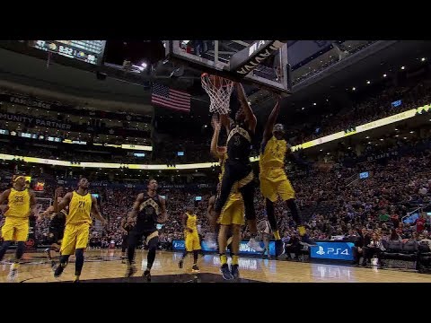 Raptors Highlights: Anunoby's Baseline Slam - April 6, 2018