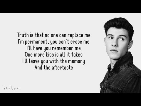 Aftertaste - Shawn Mendes (Lyrics) 🎵