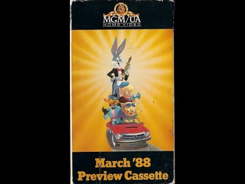 MGM/UA Home Video March '88 Preview Cassette (VHS Transfer)