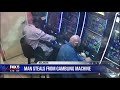Man steals from gambling machine