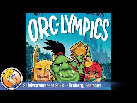 Orc-lympics — game preview at Spielwarenmesse 2018
