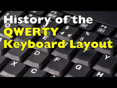 History of the QWERTY Keyboard Layout