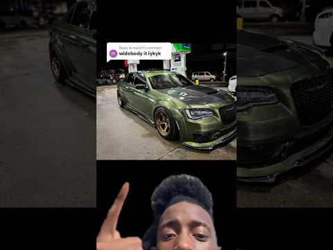 WIDE BODY SCAT PACK CHRYSLER 300 SWAP