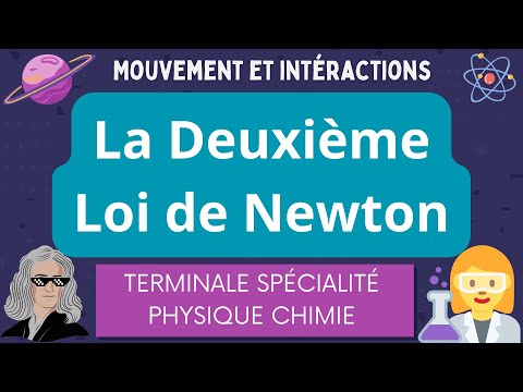 Newton's Second Law - BAC Terminale Specialty Physics Chemistry