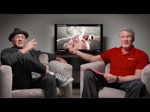 Sylvester Stallone And Dolph Lundgren Revisit Rocky IV Fight | Creed II Featurette