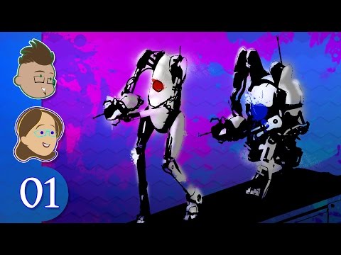 Portal 2 Co op Episode 1 1.1 - 1.6 Tandem Gamers