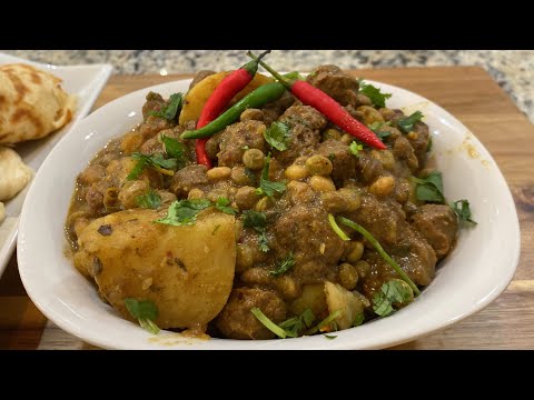 How To Make A Delicious Soya Chunks and Beans with Coconut Milk, A Yummy Vegetarian Recipe!