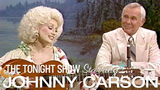 Dolly Parton Wrote a Song Just For Johnny - Carson Tonight Show