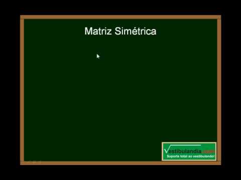 Matemática -Matrizes - Conceitos Iniciais (QuintaParte)
