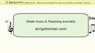 Download lagu O Barquinho (Menescal - Bôscoli) - Jazz Accordion Sheet music mp3