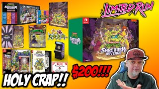 HOLY CRAP! TMNT Shredder's Revenge RADICAL Collector's Edition Details | Switch PlayStation & Xbox!