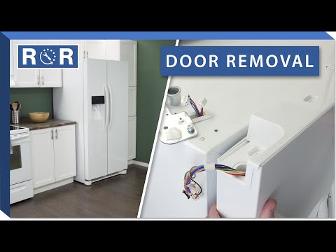 Refrigerator Door Removal | Repair & Replace