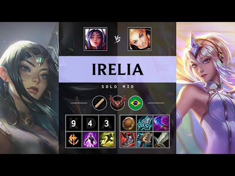 Irelia Mid vs Lux - BR Grandmaster Patch 25.16