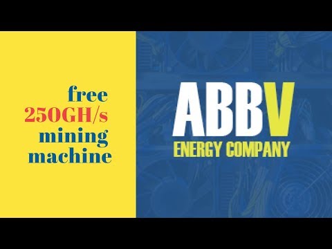 ABBV Energy Company (abbvmining.com) отзывы 2019, обзор, get free 250 GHs mining machine
